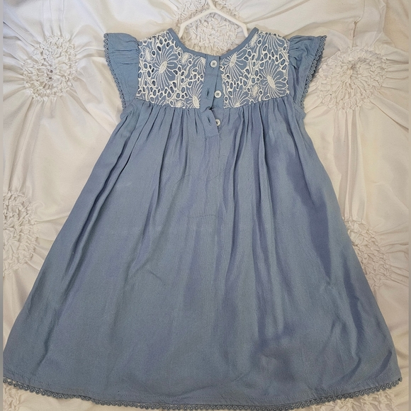Tucker + Tate Embroidered Girl Dress Sz 24M - Picture 4 of 7